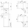Холодильник Smeg FAB28RDMC3 Холодильник Smeg FAB28RDMC3