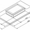 Потолочная вытяжка Smeg KSCF90B