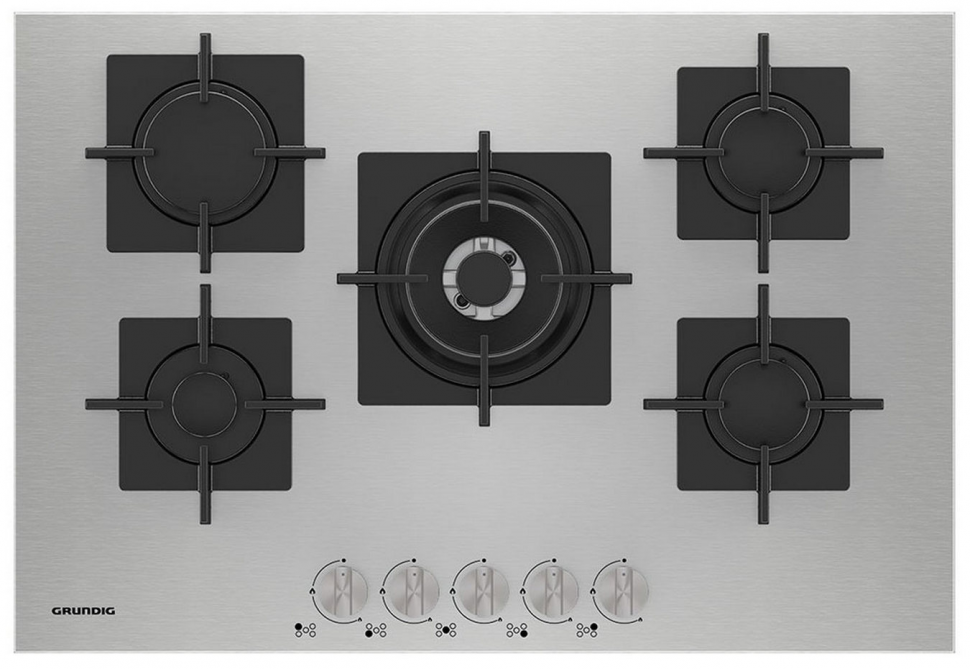 Газовая варочная панель Grundig GIGF 7235220 X