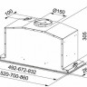 Встраиваемая вытяжка Franke FBI 537 XS/WH 305.0528.071 Встраиваемая вытяжка Franke FBI 537 XS/WH 305.0528.071