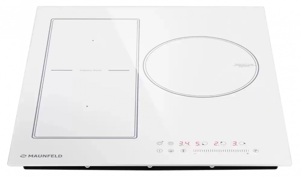 Индукционная варочная панель Maunfeld CVI453SBWH LUX Inverter