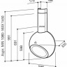 Каминная вытяжка Elica Bubble BL/F/60 Каминная вытяжка Elica Bubble BL/F/60