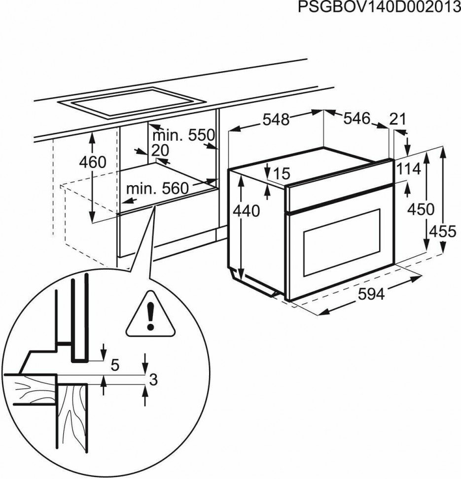 Электрический духовой шкаф Electrolux EVY 7810 AAV