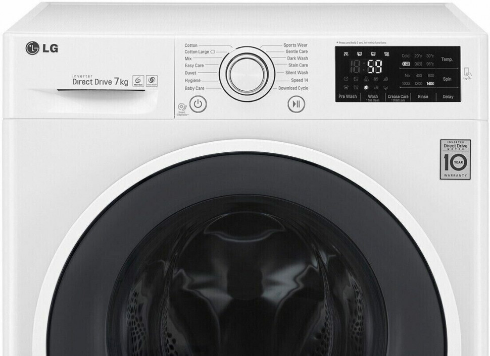 Стиральная машина LG F12U2QDN0 Стиральная машина LG F12U2QDN0