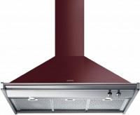 Каминная вытяжка Smeg KD90RWE