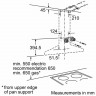 Каминная вытяжка Bosch DWW 067A50 Каминная вытяжка Bosch DWW 067A50