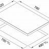 Индукционная варочная панель Franke FHSM 804 4I Индукционная варочная панель Franke FHSM 804 4I