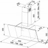 Каминная вытяжка Franke FPJ 915 WH 110.0361.907