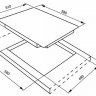Индукционная варочная панель Smeg SI5633B