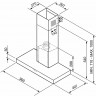 Каминная вытяжка Smeg KS905SXE2 Каминная вытяжка Smeg KS905SXE2