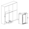 Винный шкаф Meyvel MV116-KBT2 Винный шкаф Meyvel MV116-KBT2