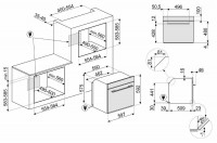 Электрический духовой шкаф Smeg SFP6101VS