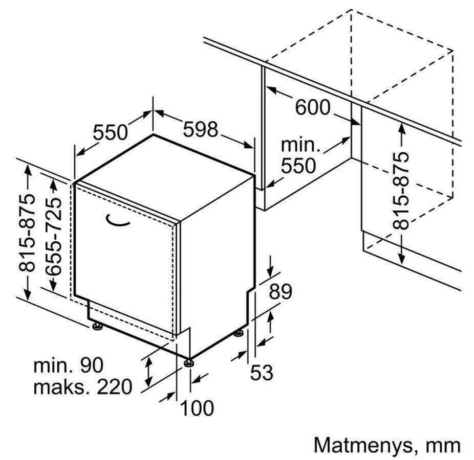 Посудомоечная машина Bosch SMV 87TX02