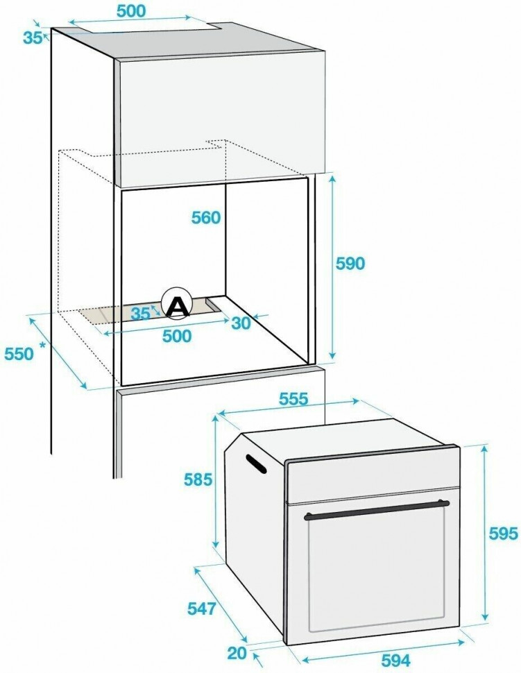 Электрический духовой шкаф Beko BIS 35500 XMS