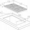 Газовая варочная панель Gorenje GGS 75 WAX