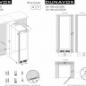 Винный шкаф Dunavox DX-166.428SDSK