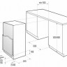 Встраиваемый холодильник Korting KSI8256 Встраиваемый холодильник Korting KSI8256