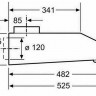 Подвесная вытяжка Bosch DHU 672 U