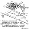 Газовая варочная панель Bosch PNP 6B2 B90 Газовая варочная панель Bosch PNP 6B2 B90