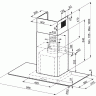 Каминная вытяжка Smeg KFV62DNE