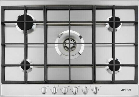 Газовая варочная панель Smeg P272XGH