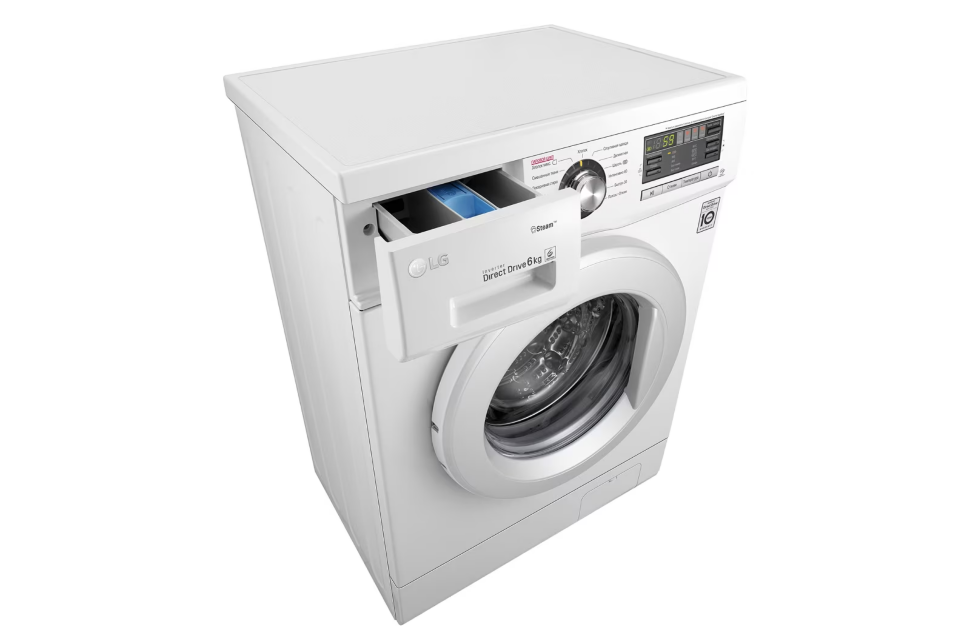 Стиральная машина с паром LG F1296NDS0