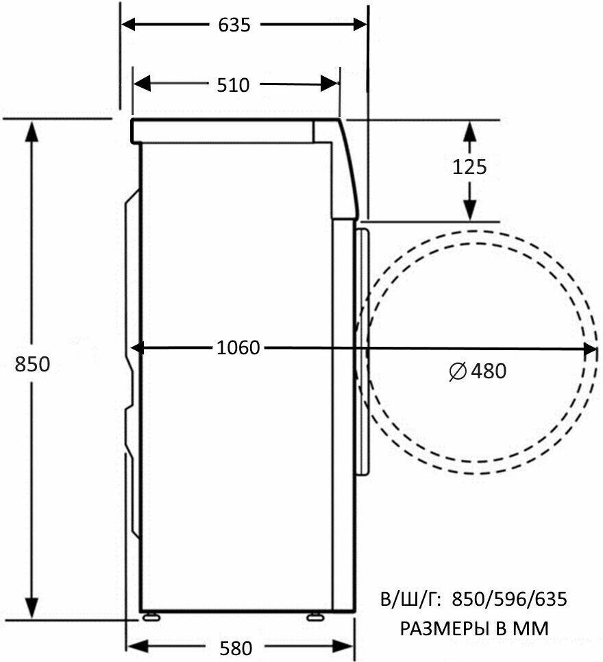 Стиральная машина Kuppersberg WS 60100