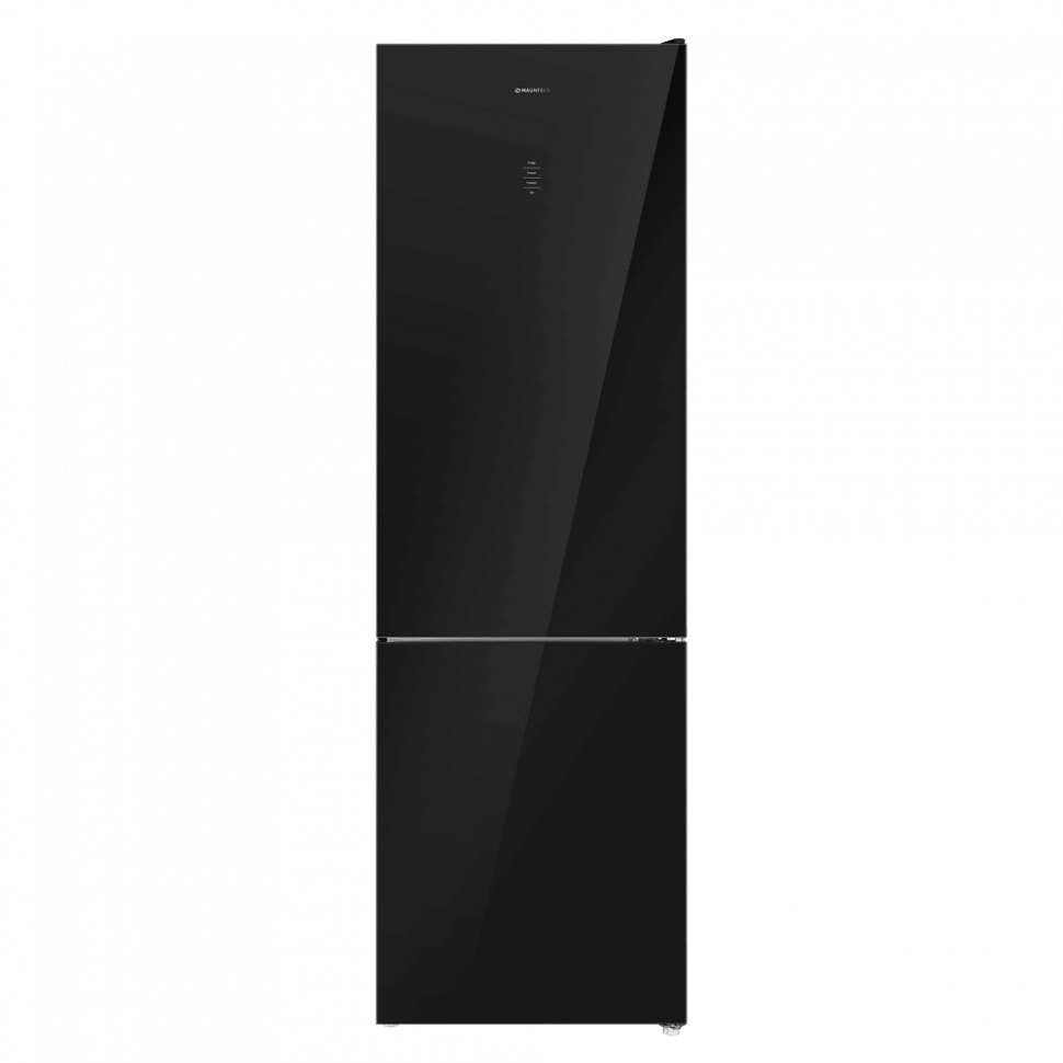 Холодильник Maunfeld MFF200NFB Inverter (закаленное стекло)