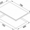 Индукционная варочная панель Franke FHMT 806 3FLEXI INT Индукционная варочная панель Franke FHMT 806 3FLEXI INT
