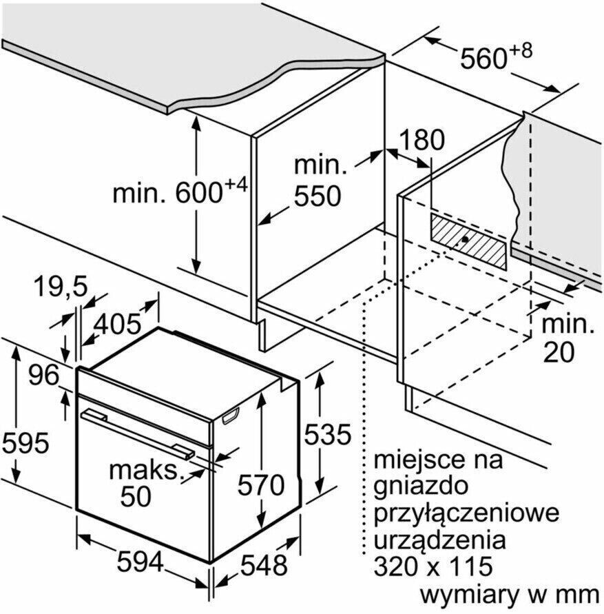 Электрический духовой шкаф Bosch HBA 354YB0 Электрический духовой шкаф Bosch HBA 354YB0