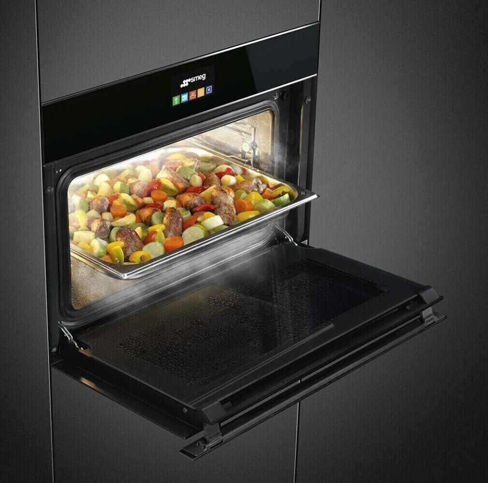 Электрический духовой шкаф Smeg SF4604PVCNR1