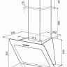 Каминная вытяжка Kronasteel Liva S 600 Каминная вытяжка Kronasteel Liva S 600