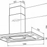 Островная вытяжка Smeg KSIV960X