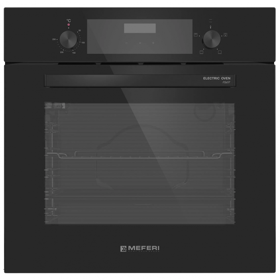 Электрический духовой шкаф Meferi MEO604BK POWER