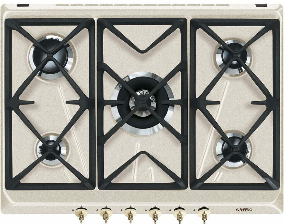 Газовая варочная панель Smeg SRV876AVOGH2