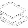 Газовая варочная панель Smeg PV164N