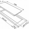 Газовая варочная панель Smeg PX1402 Газовая варочная панель Smeg PX1402