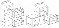 Встраиваемая микроволновая печь Smeg SF4102MS