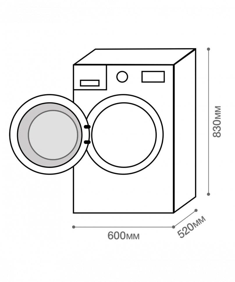 Стиральная машина Kuppersberg WM 520 W