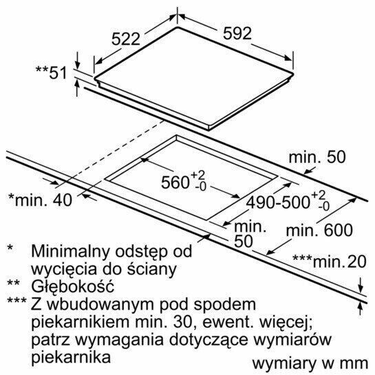 Индукционная варочная панель Bosch PIE 651 BB1E