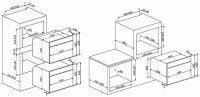 Встраиваемая микроволновая печь Smeg SF4101MS