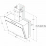 Каминная вытяжка Indesit IHVP 6.4 LL K