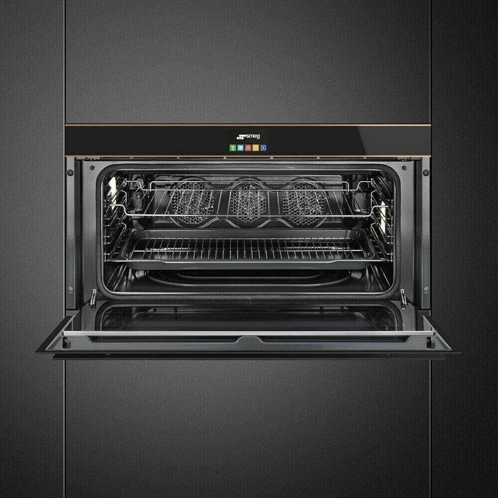 Электрический духовой шкаф Smeg SFPR9604NR Электрический духовой шкаф Smeg SFPR9604NR