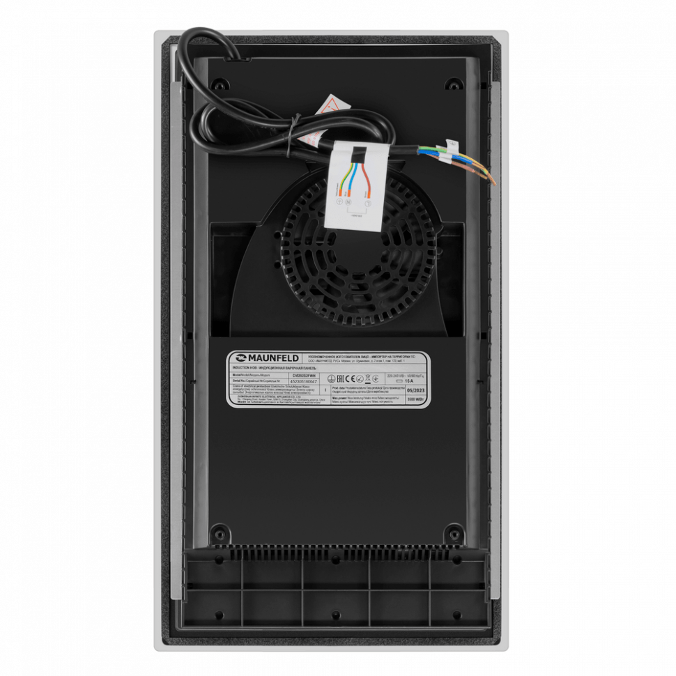 Встраиваемая индукционная варочная панель Maunfeld CVI292S2FWH