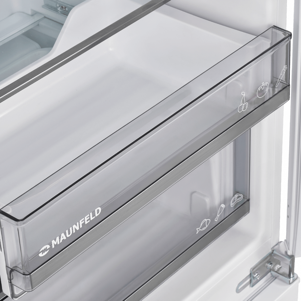 Холодильник Maunfeld MBF177NFWHGR Inverter Холодильник Maunfeld MBF177NFWHGR Inverter