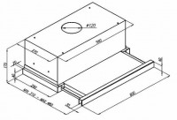 Встраиваемая вытяжка Kuppersberg Slimlux IV 60 GB