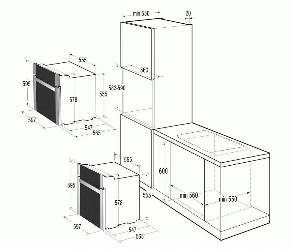 Электрический духовой шкаф Gorenje BO 8645 MG Электрический духовой шкаф Gorenje BO 8645 MG