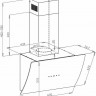 Каминная вытяжка Lex Plaza 600 Каминная вытяжка Lex Plaza 600
