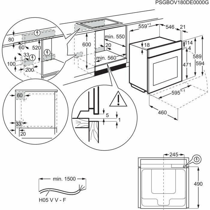 Электрический духовой шкаф Electrolux OKA 9S31 WZ