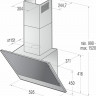 Каминная вытяжка Gorenje WHI 651 S1 XGB